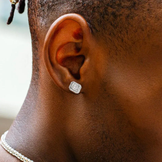 Iced Out Cubic Earring